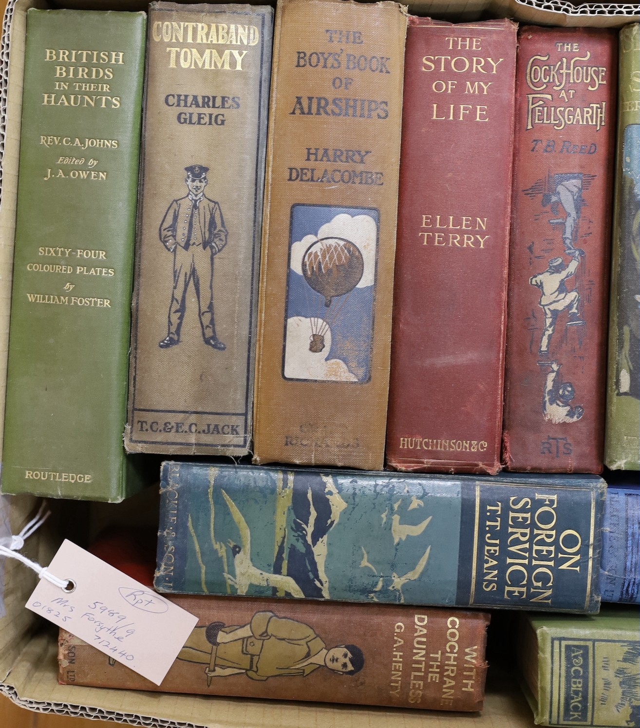Boys Adventure Stories (incl. Henty): together with some miscellaneous others, mostly early 20th century (27)